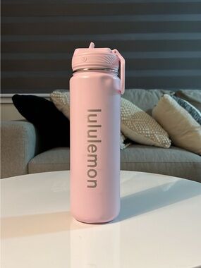lululemon athletica Pink Insulated Water Bottle